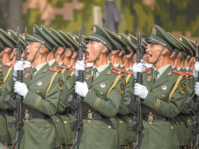 各军种方队:承继英雄部队血脉