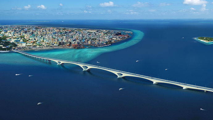 出自中国之手!马尔代夫将新增一个非常壮观的"景点"