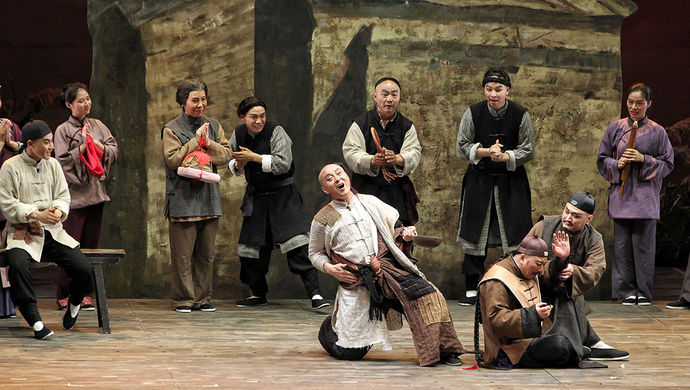 当信仰成为一种生活,淮剧《武训先生》首演