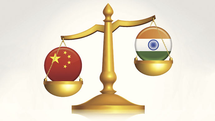 中国印度实力比拼，两分钟看清中印差距到底在哪里