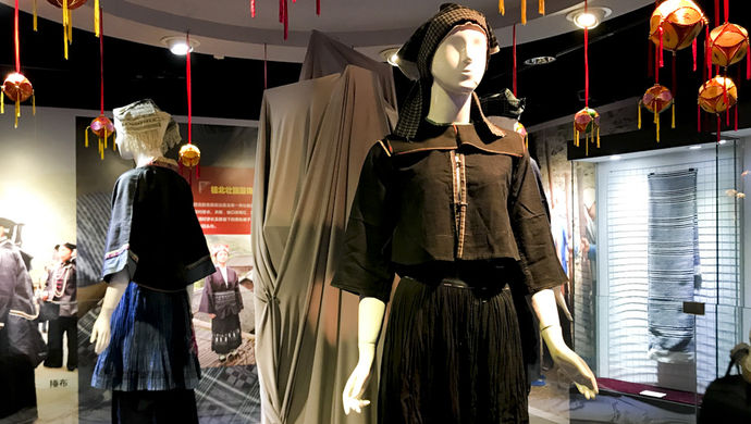 即日起 申城市民可去上海纺织博物馆免费参观广西壮族服饰织绣文化展