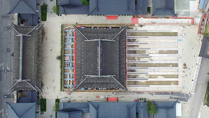 7天2夜上海玉佛寺大雄宝殿平移到位