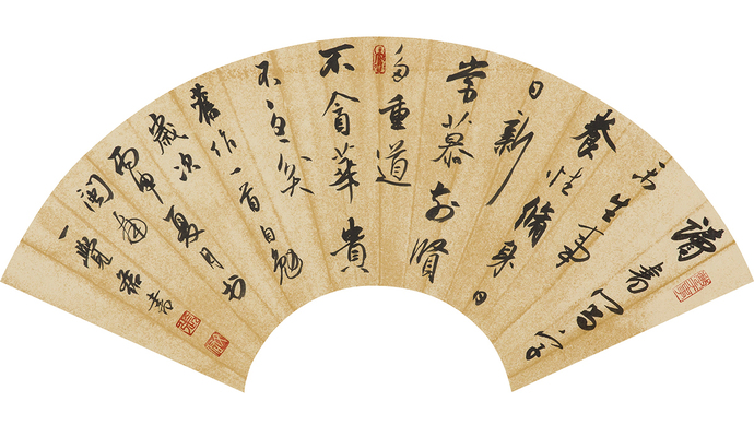 他没有双手,却获得了中国书法最高奖