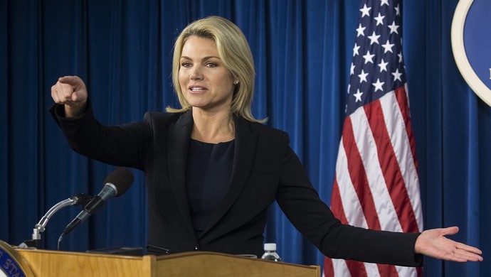 提名美国国务院发言人希瑟66诺尔特(heather nauert)接替妮基66