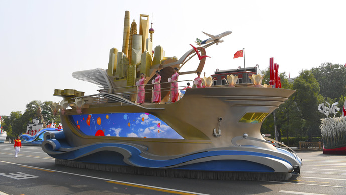 国庆彩车都有什么含义?设计稿公布!