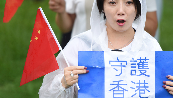 守护香港反黑暴禁蒙面联署人数突破70万