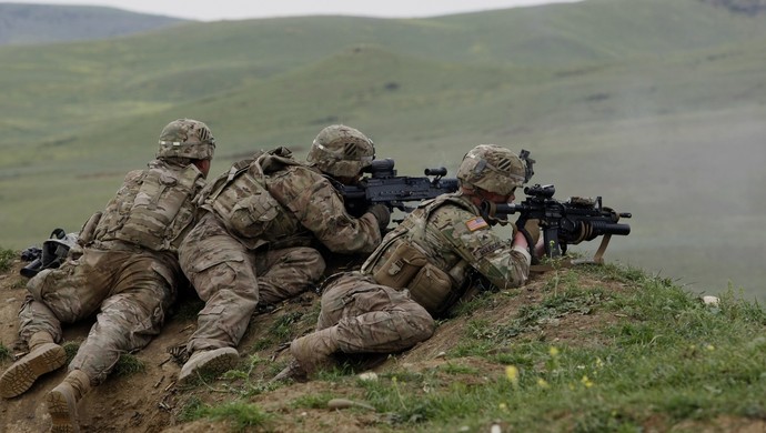 《陆军时报》网站3月21日报道,来自得克萨斯州布利斯堡的第一装甲师第