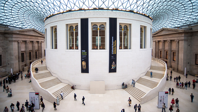 西媒称,参观伦敦大英博物馆总能让人有周游世界之感.