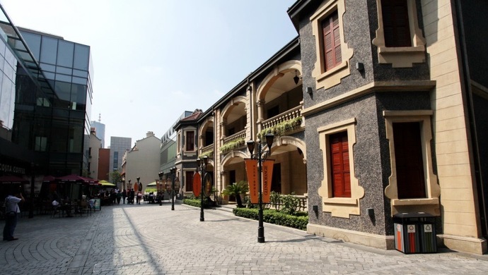上海历史老建筑漫步思南路