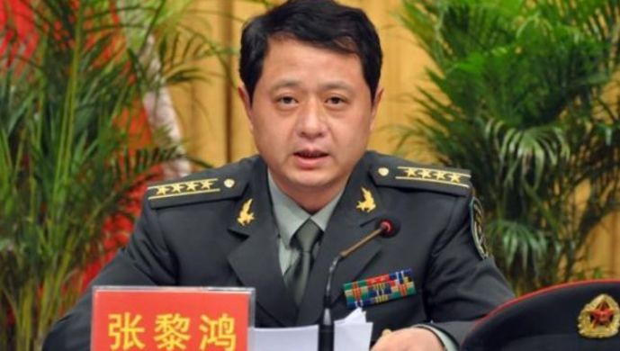 省军区副政委张晓林图片