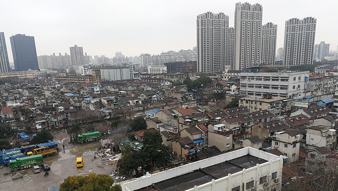 杨浦最大毛地项目旧改启动沉睡15年旧里将变身百万平方米滨江风貌街区