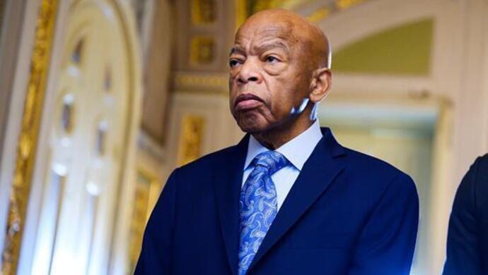 佐治亚州民主党国会众议员约翰·刘易斯(john lewis)于当地时间17日因