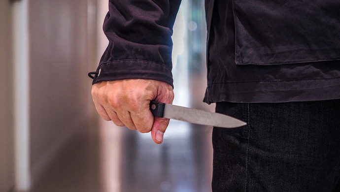 天津男子当街持刀砍人致两女子一死一伤