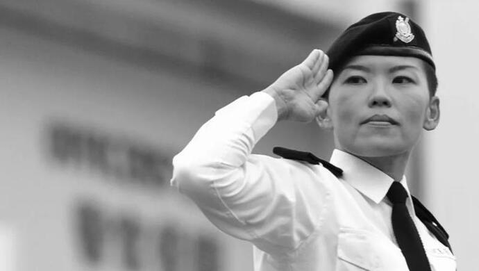 林婉仪被香港警方追授总督察职衔