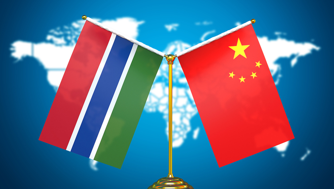 西非小国冈比亚在2016年之前还是台湾地区的"邦交国",但在复交之后,中