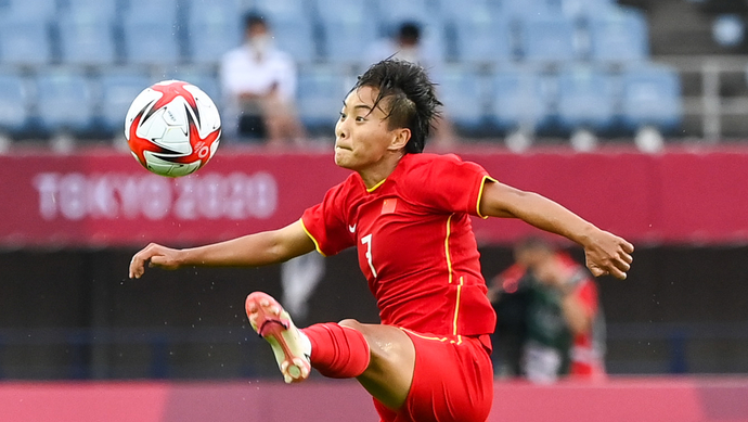 王霜进球了!中国女足打入本届奥运会首球_上观新闻