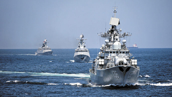 9月28日至29日,东海部分海域进行军事训练