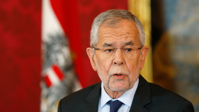 初步统计显示:范德贝伦将连任奥地利总统_上观新闻