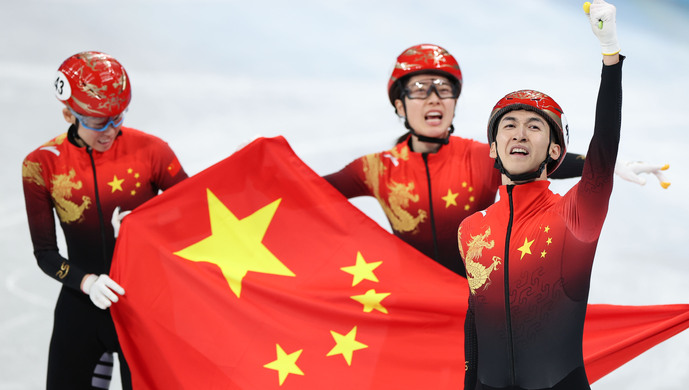 中国锁定冬奥会金牌榜第三