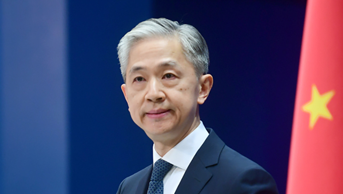 3月4日,外交部发言人汪文斌主持例行记者会.