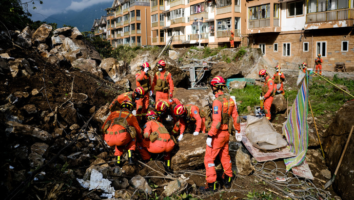 四川芦山61级地震烈度图发布此次最高烈度为Ⅷ度