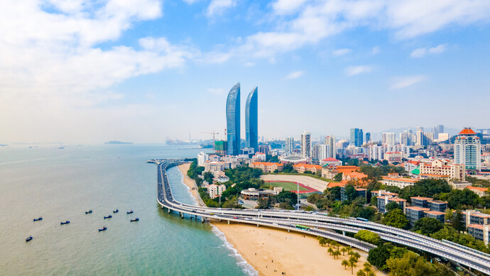 站在金门看高颜值的厦门我和郭台铭柯文哲一样五味杂陈