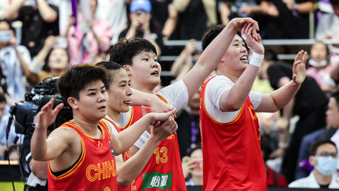 祝贺中国三人女篮排名升至世界第一