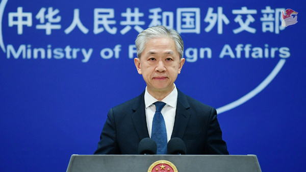 汪文斌感谢美国中情局局长