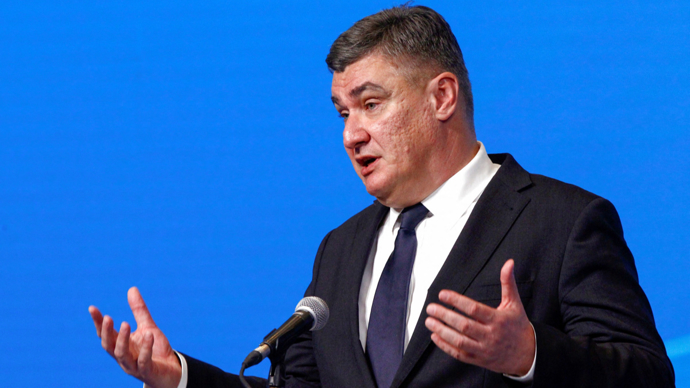 克罗地亚总统宣布竞选总理职务