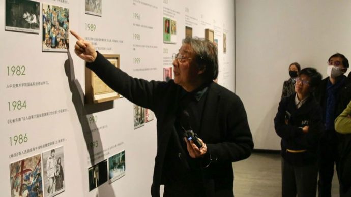 由上海中国画院主办的海上名家研究系列首展"不舍微风—张培成艺术