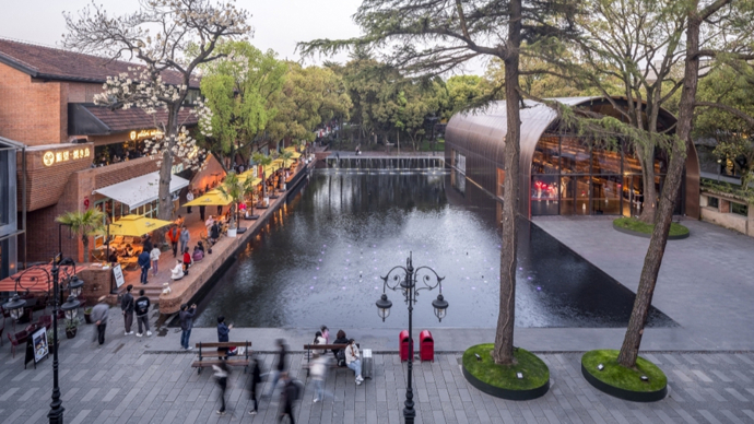 去上海东北部city walk,选它