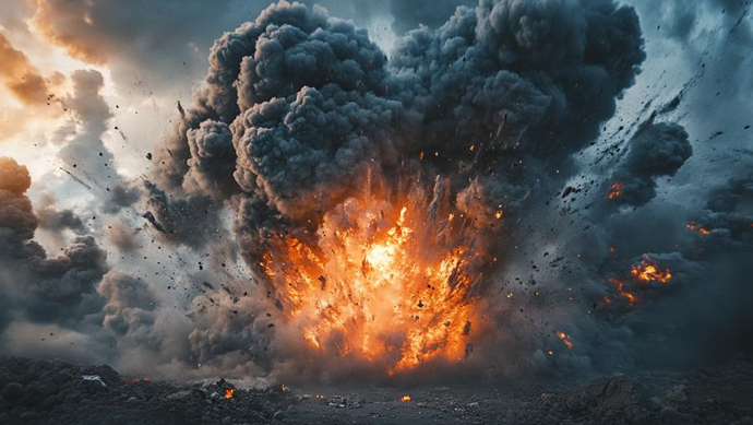 巨大爆炸声在中东多国响起
