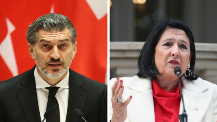 一个宣布来了,一个坚持不走,格鲁吉亚"两个总统"之争怎么收场?