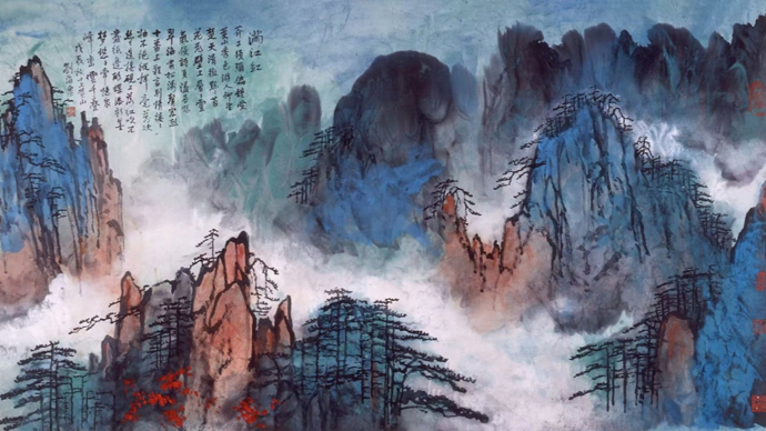 父亲刘海粟，用70年画一座山|海派名家后辈访谈④