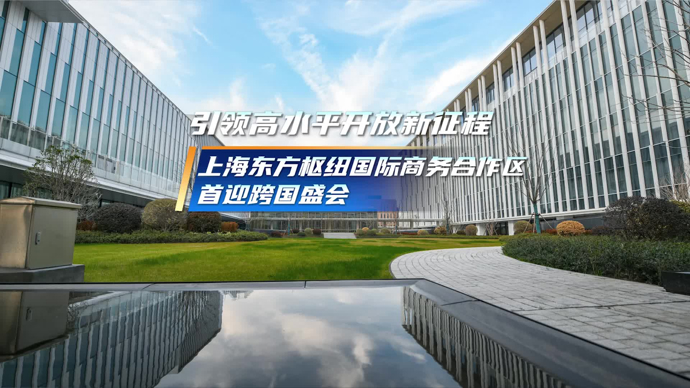 文汇视讯 |引领高水平开放新征程！上海东方枢纽国际商务合作区首迎跨国盛会