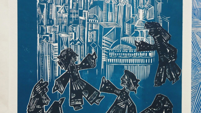 300余件学生作品集体亮相刘海粟美术馆，铺展生动美育画卷