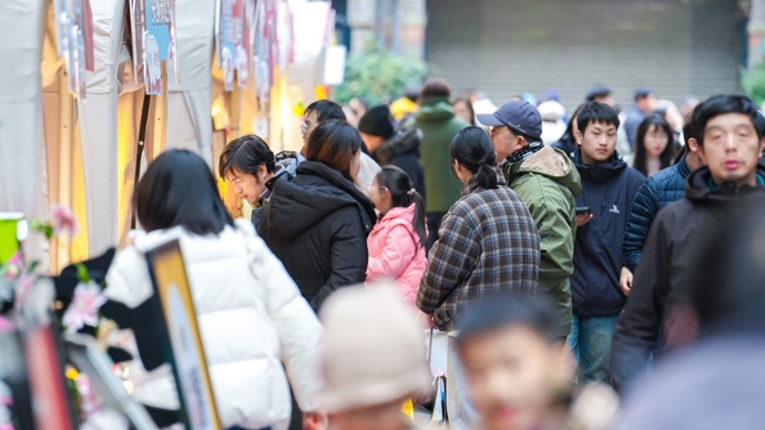 苏州“酥”货市集点燃上海外滩新春消费盛宴