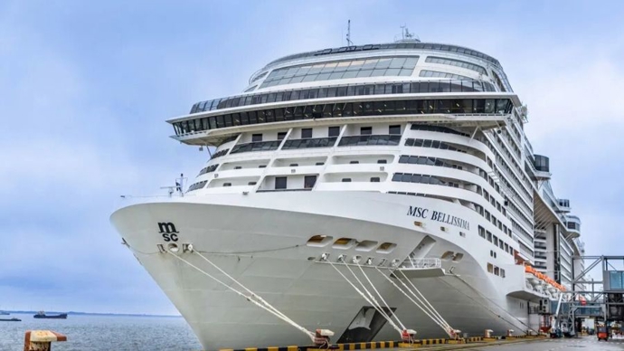 海上新“船”说：机器人入职MSC荣耀号，上海-釜山双母港航线常态化启航