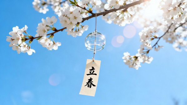 袁晓园：立春到，戴朵花