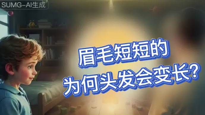 眉毛短短的，为何头发会变长？| 小问号碰大咖