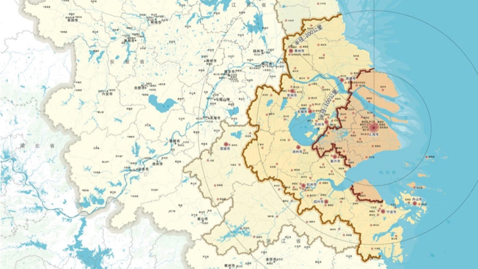 上海大都市圈国土空间规划中，覆盖长三角14城，这个圈子为何划这么大？
