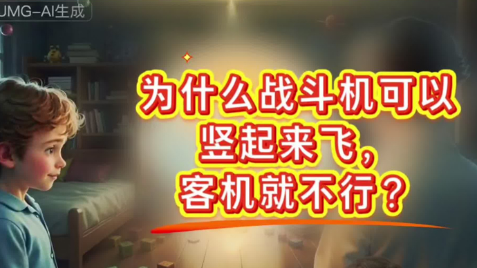 为什么战斗机可以竖起来飞，客机就不行？| 小问号碰大咖