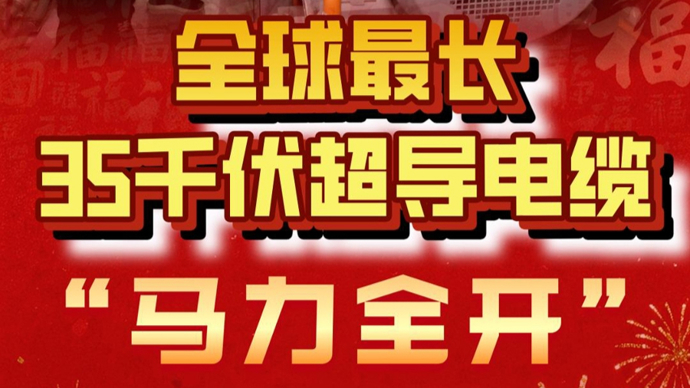 2026新春走基层｜全球最长35千伏超导电缆“马力全开”