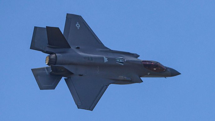 美国空军向中东增派18架F-35战斗机