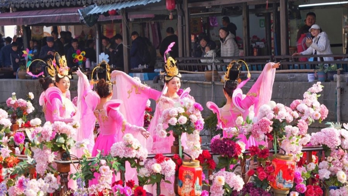 沪郊古镇年味浓