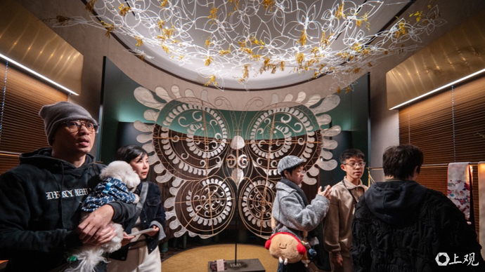 【会展区】春节假期尾声，孙科别墅非遗花艺展人气满满