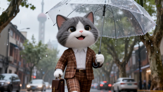 马年首个工作周，上海阴雨霸屏，五个雨日等待打卡