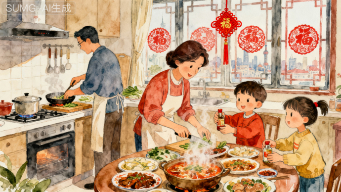 我与年夜饭的故事|万里归航过大年