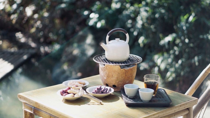 新春走基层 | 一间茶室与一座山林的“两山”回响