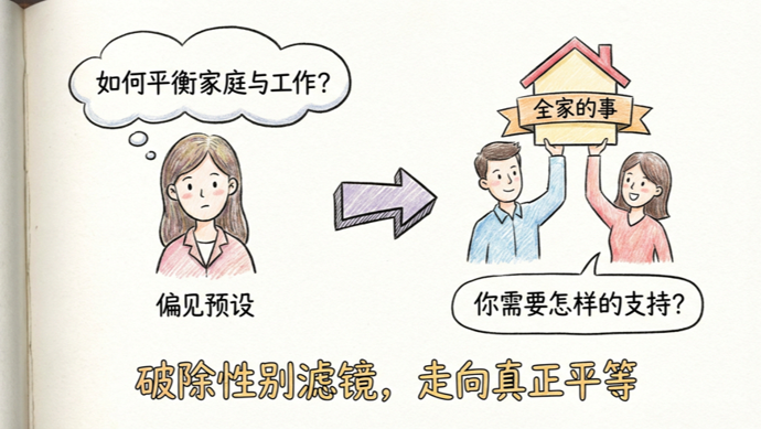 别再问“如何平衡家庭与工作了”！这道题，她们不该也不想一个人答｜锋面评论
